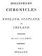 [Gutenberg 42506] • Chronicles (1 of 6): The Description of Britaine